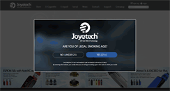 Desktop Screenshot of joyetech.com