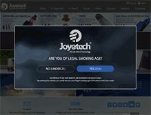 Tablet Screenshot of joyetech.com